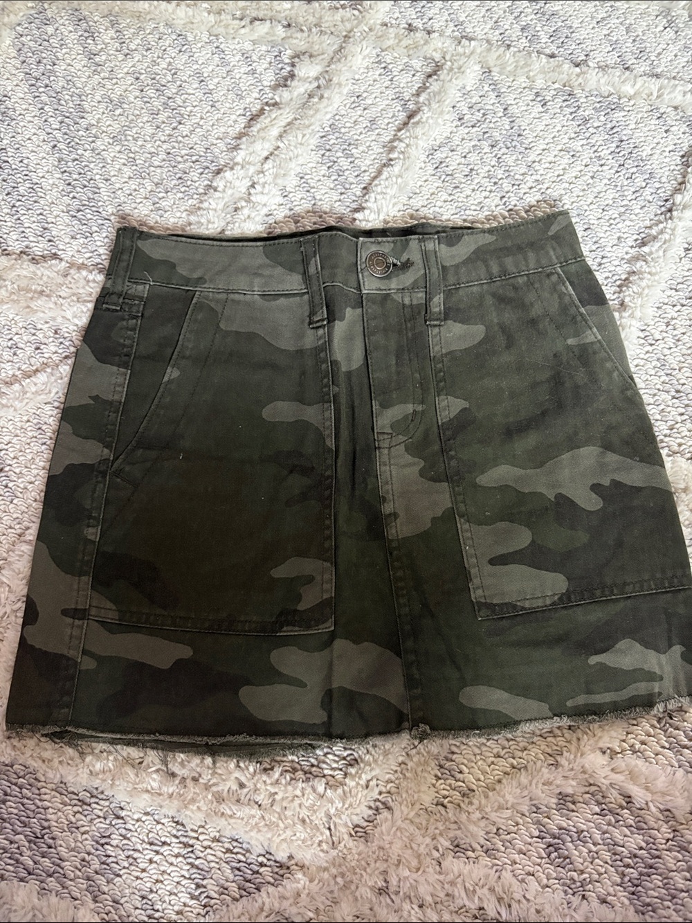 Aero Camo mini skirt
